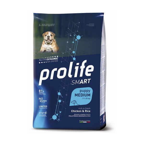 Prolife Cane Smart Puppy medium Pollo & Riso