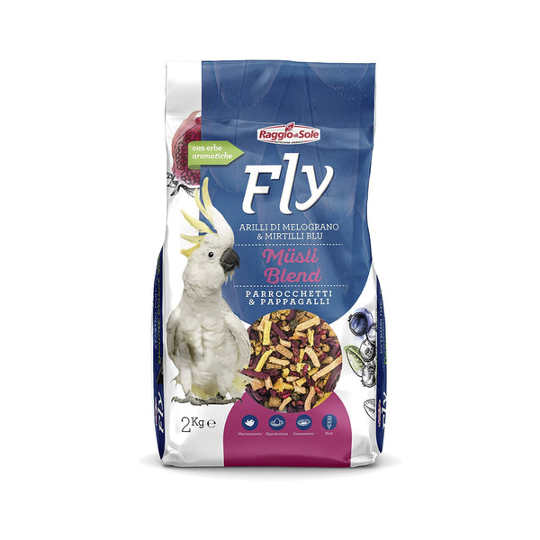 Raggio di sole Fly Musli Blend parrocchetti e pappagalli