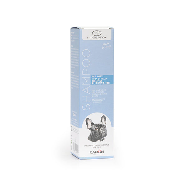 Shampoo Dermopurificante per tutti i tipi di pelo