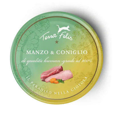 Terra Felis Adult Manzo e Coniglio