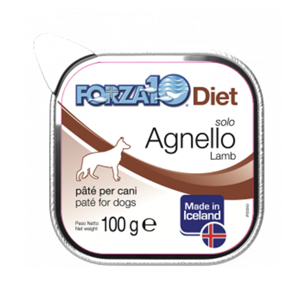 Forza10 Umido Cane Solo Diet Agnello