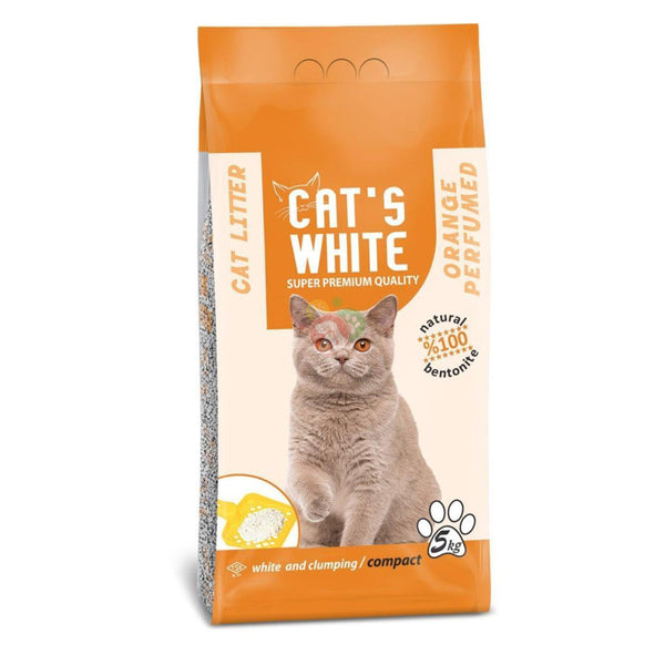 Cat's White Lettiera Naturale Profumata Agglomerante