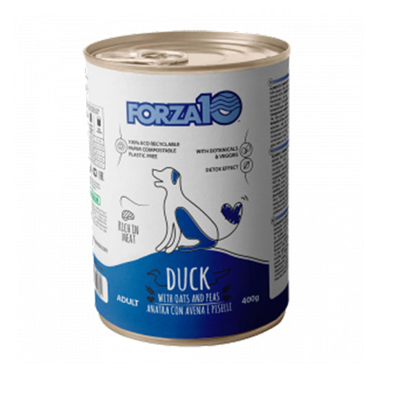 Forza10 Umido cane Maintenance anatra con avena e piselli