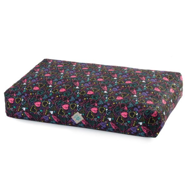 Cuscino sfoderabile Brick fantasia Cuori  Leopet