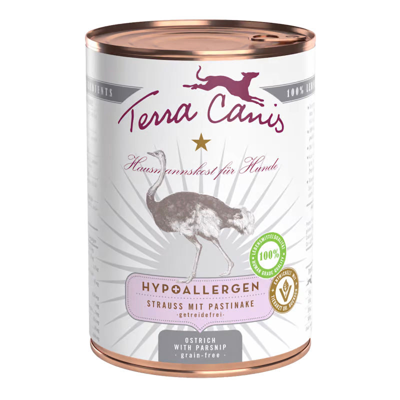 Terra Canis Hypoallergenic Struzzo con Pastinaca