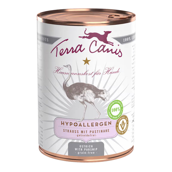 Terra Canis Hypoallergenic Struzzo con Pastinaca