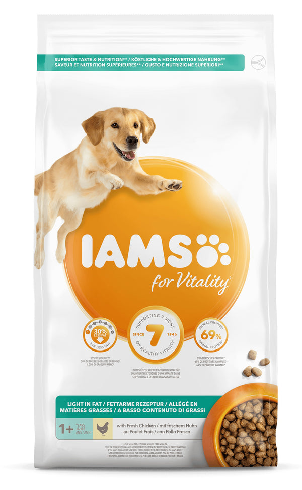 Iams for Vitality - Secco Cane Adult  - Light con pollo