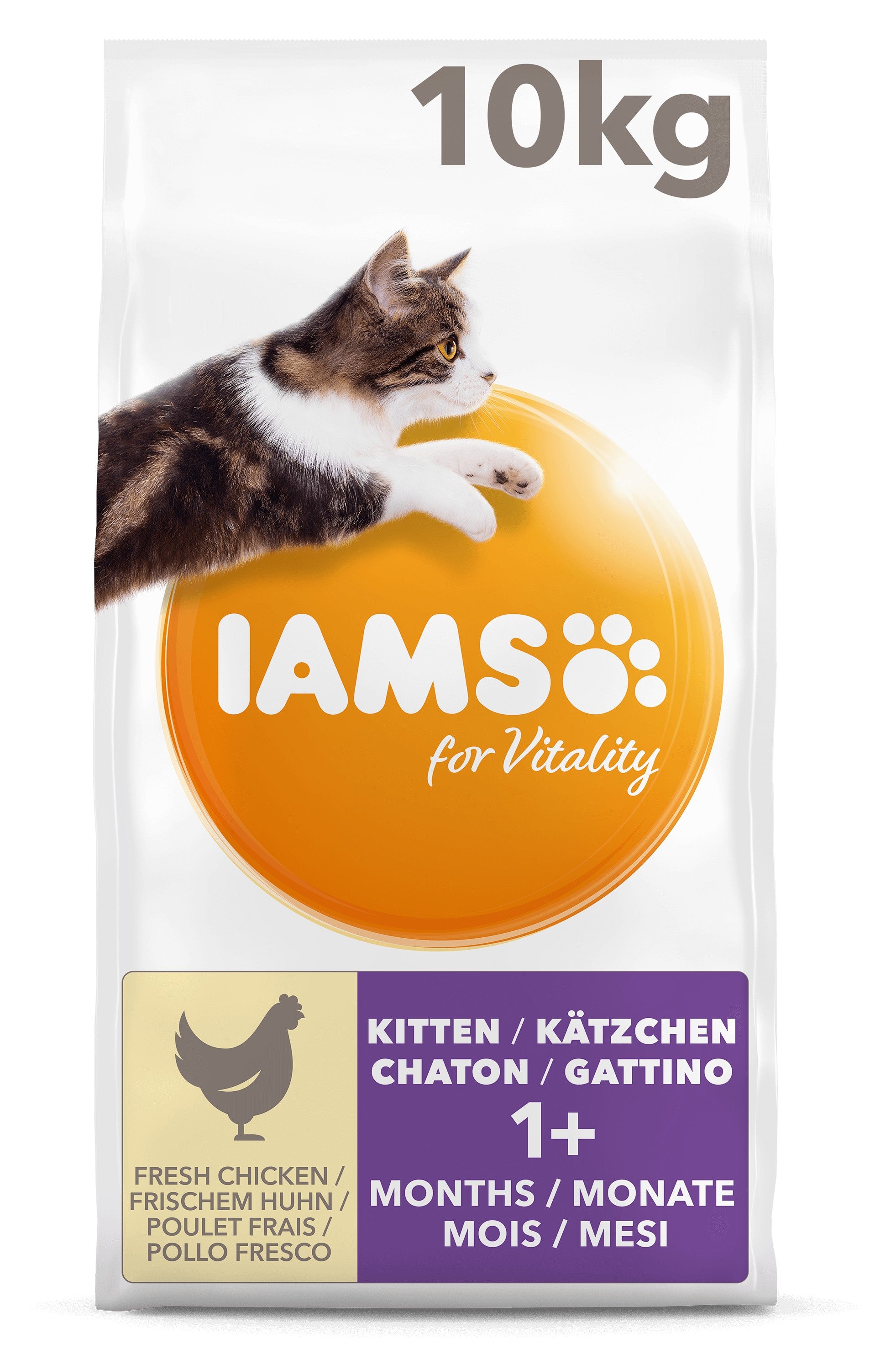 Iams for Vitality - Secco Gatto - Kitten Pollo Fresco
