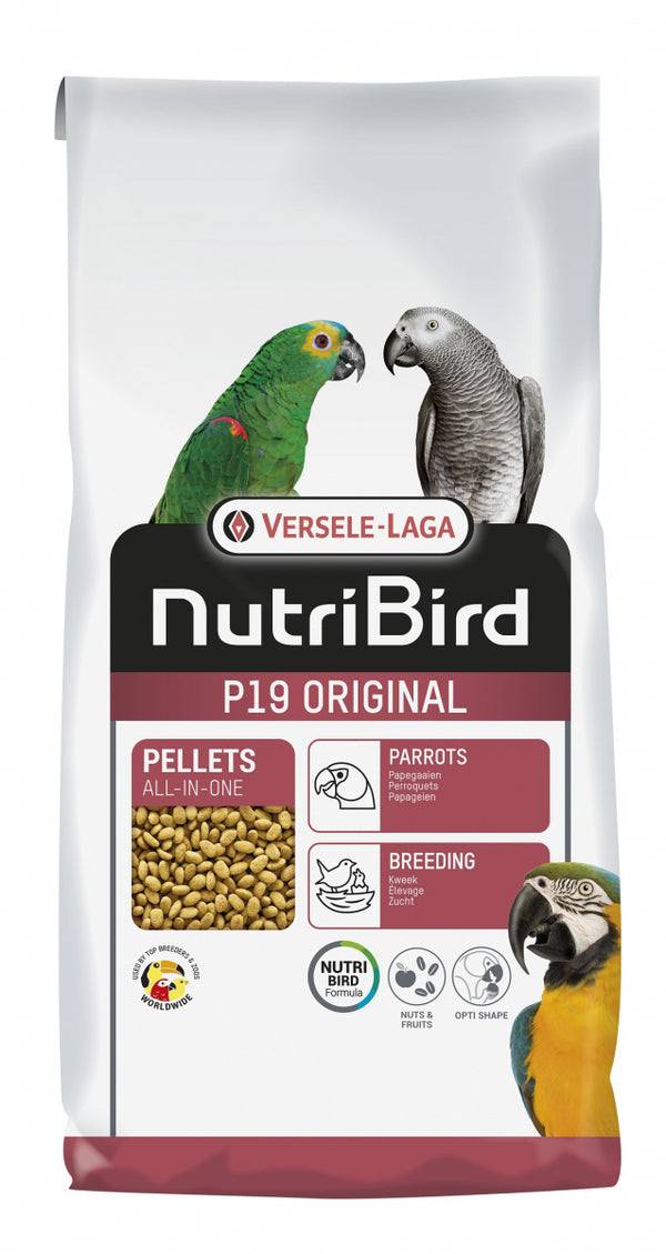 NutriBird P19 Original allevameto per pappagalli - 10KG