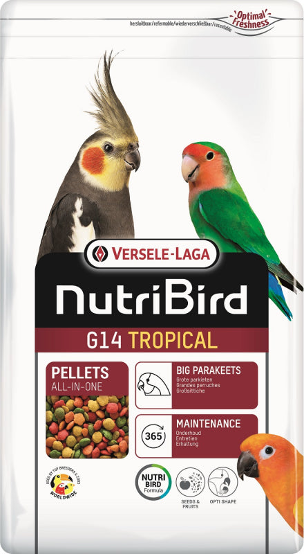 Versele Laga NutriBird G14 Tropical 1kg mangime per parrocchetti