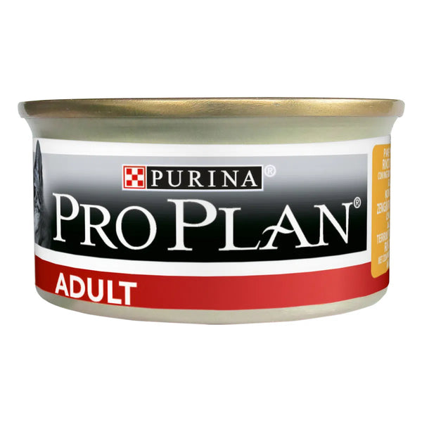 Purina Pro Plan Cat Adult Patè Lattina 85G - umido gatto - pollo e riso