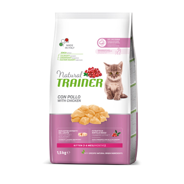 Natural Trainer Kitten con Pollo