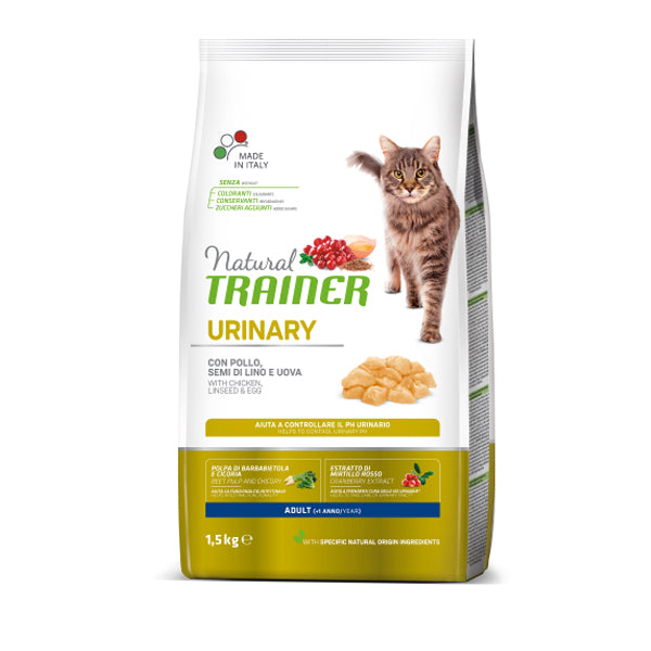 Natural Trainer Gatto Urinary Adult con pollo