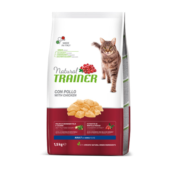 Natural Trainer Gatto Adult con pollo