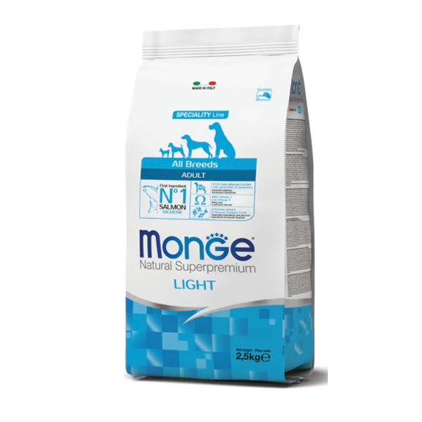 Monge Natural Superpremium Cane All Breeds Adult Light Salmone
