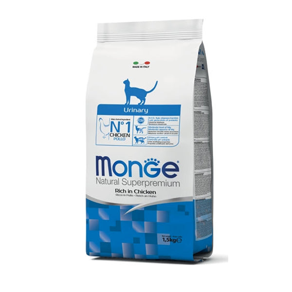 Monge Natural Superpremium gatto Urinary Ricco di Pollo
