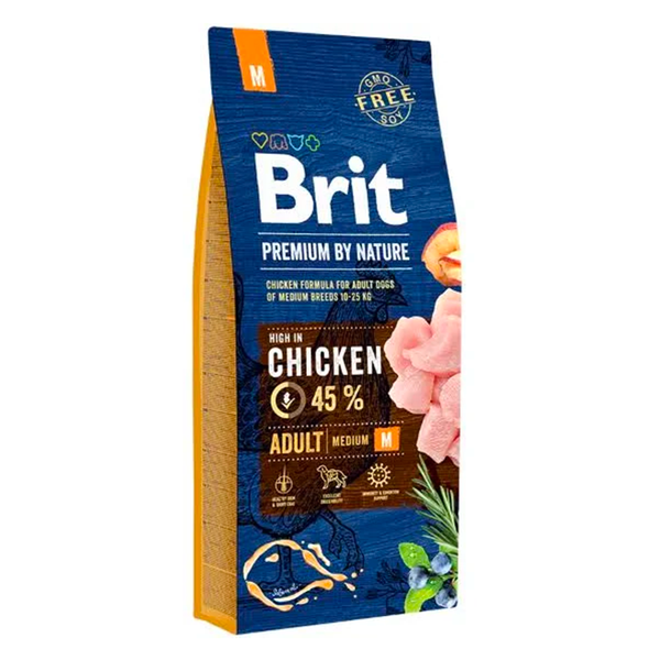 Brit Premium Pollo Adult Medium 15 kg