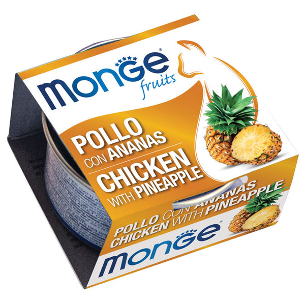 Monge Fruits gatto Pezzetti di pollo con Ananas