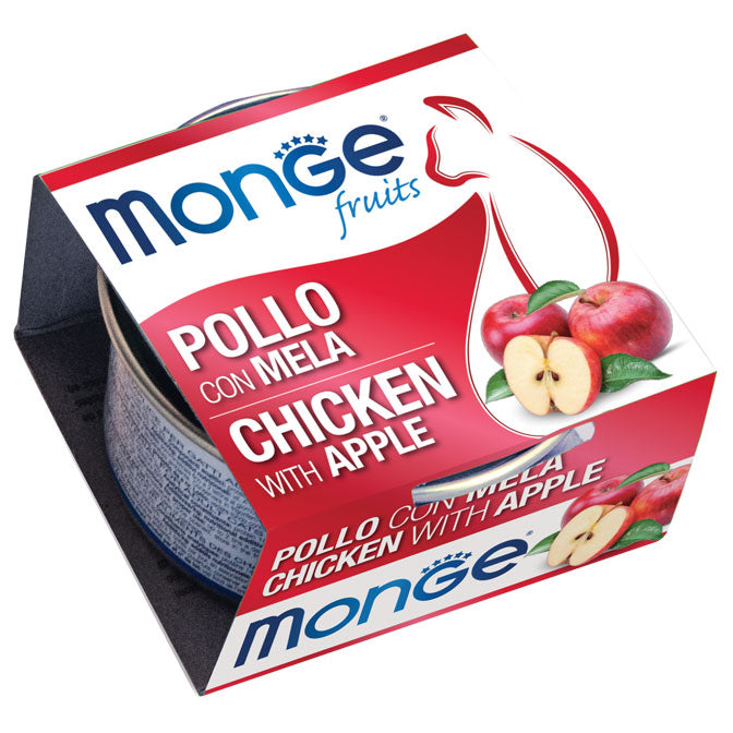 Monge Fruits gatto Pezzetti di pollo con Mela