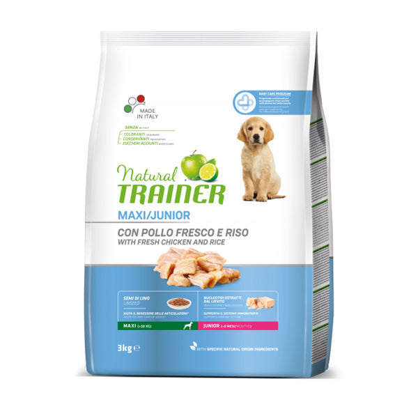 Natural Trainer Maxi Junior Pollo Fresco e Riso