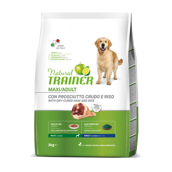 Natural Trainer Maxi Adult con Prosciutto Crudo e Riso