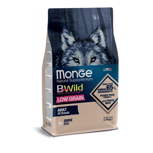 Monge Dog Bwild Low Grain Adult All Breed Oca