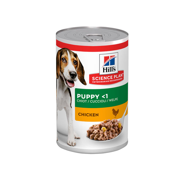 Hill's Science Plan Puppy Alimento per Cuccioli con Pollo Lattina