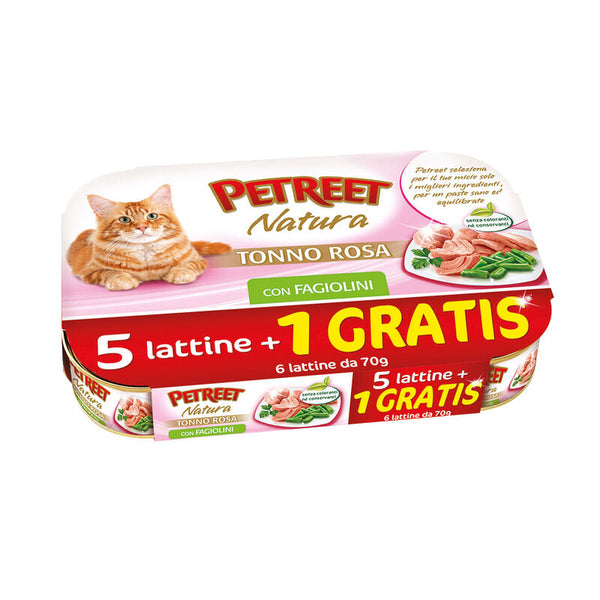 Petreet Tonno Rosa e fagiolini 5+1 Multipack