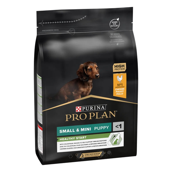 Purina Pro Plan Healthy Start Small e Mini Puppy ricco in pollo - secco cane