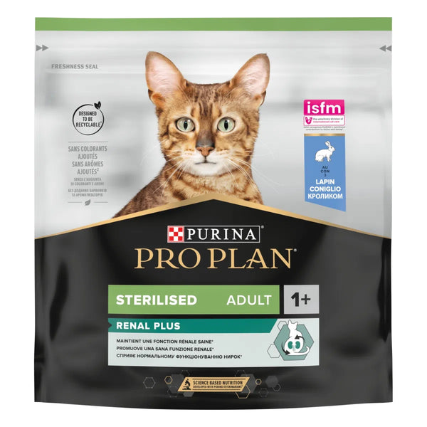 Purina Pro Plan Renal Plus Sterilised Adult 1+ con Coniglio