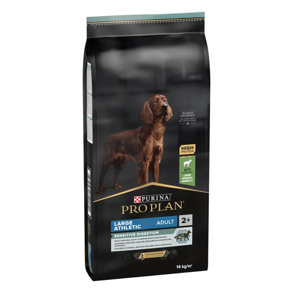 Purina Pro Plan Sensitive Digestion Large Athletic Adult Agnello - secco cane