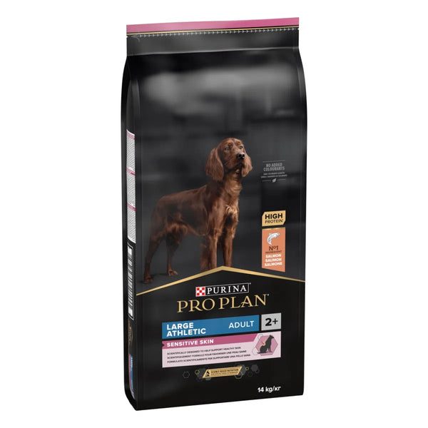 Purina Pro Plan Sensitive Skin Large Athletic Adult Salmone - secco cane