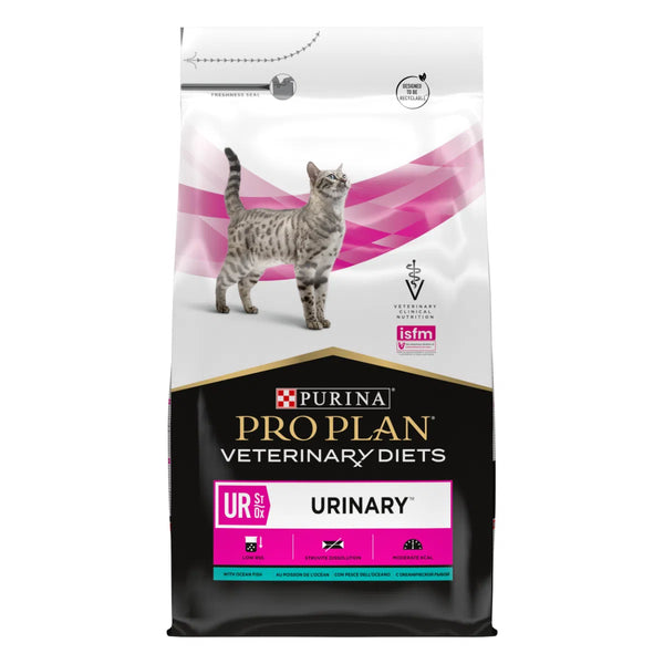 Purina Pro Plan Veterinary Diets Ur Urinary al Pesce per Gatto - secco