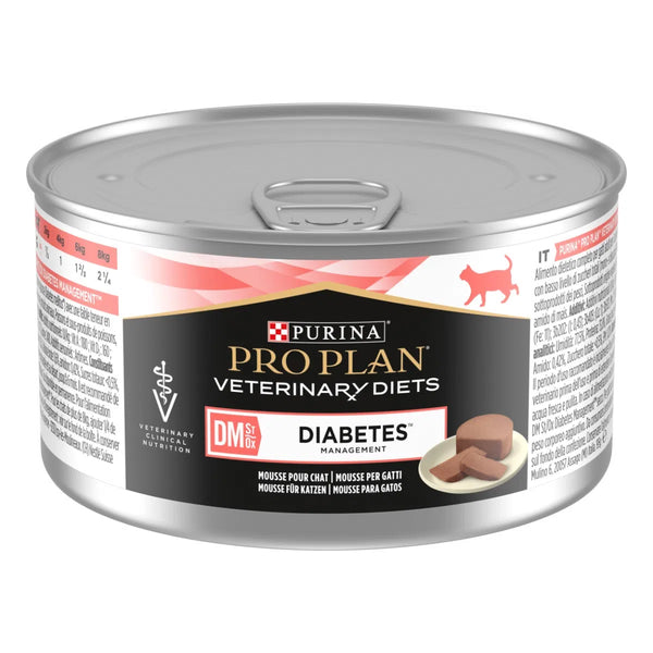 Purina Pro Plan Veterinary Diets Dm Diabetes Management Mousse Gatto - Umido gatto - 195gr