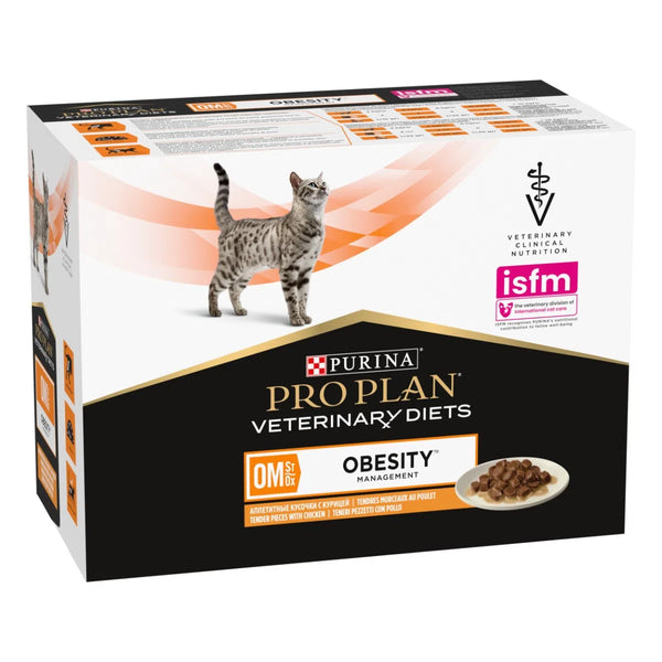Purina Pro Plan Veterinary Diets Om Obesity Gatto Multipack al Pollo - umido gatto