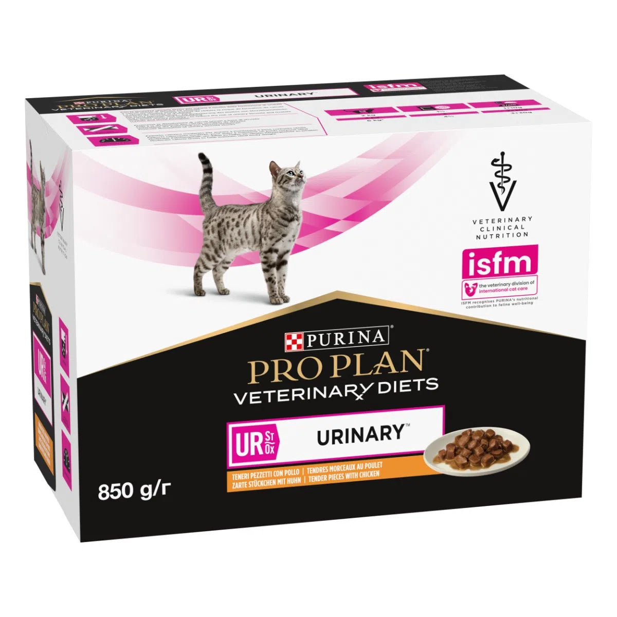 Purina Pro Plan Veterinary Diets Ur Urinary Gatto Multipack al Pollo - Umido gatto