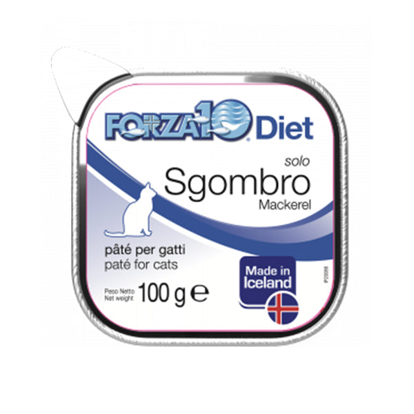 Forza10 umido Gatto Solo Diet Sgombro