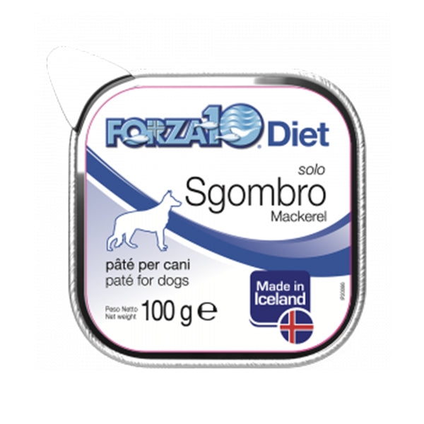 Forza10 Umido Cane Solo Diet Sgombro